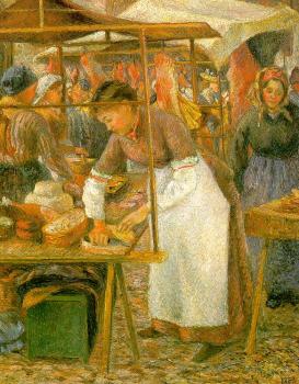 Camille Pissarro : The Pork Butcher